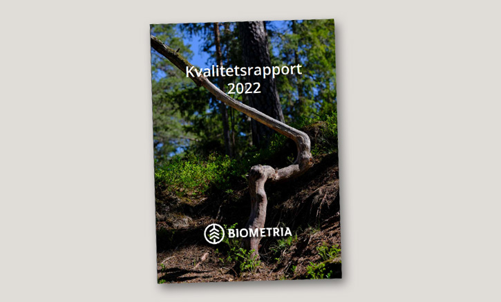 Nu kan du läsa Biometrias Kvalitetsrapport för 2022