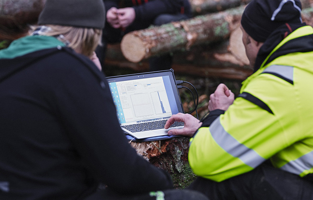Biometria skapar högre effektivitet och bättre kvalitet för kvalitetssäkringen av skördare