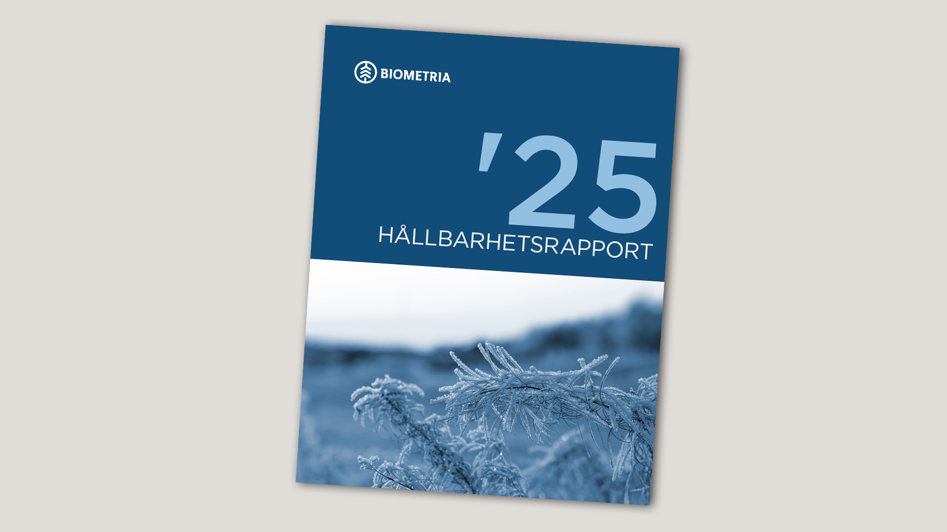 Biometrias Hållbarhetsrapport 2025 nu tillgänglig