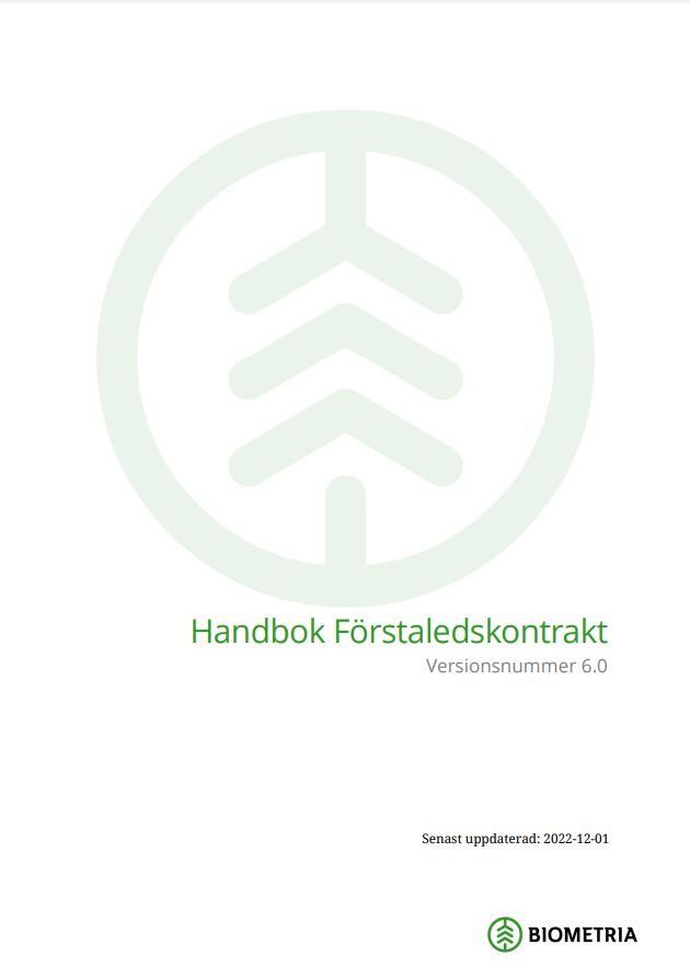 Uppdaterad Handbok Förstaledskontrakt VIOL 3
