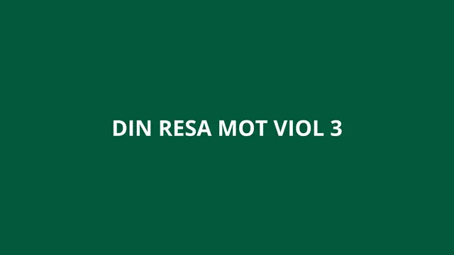 Översikt - Din resa mot VIOL 3