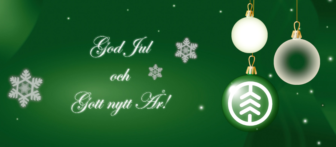 Vi önskar en God Jul och Gott nytt År